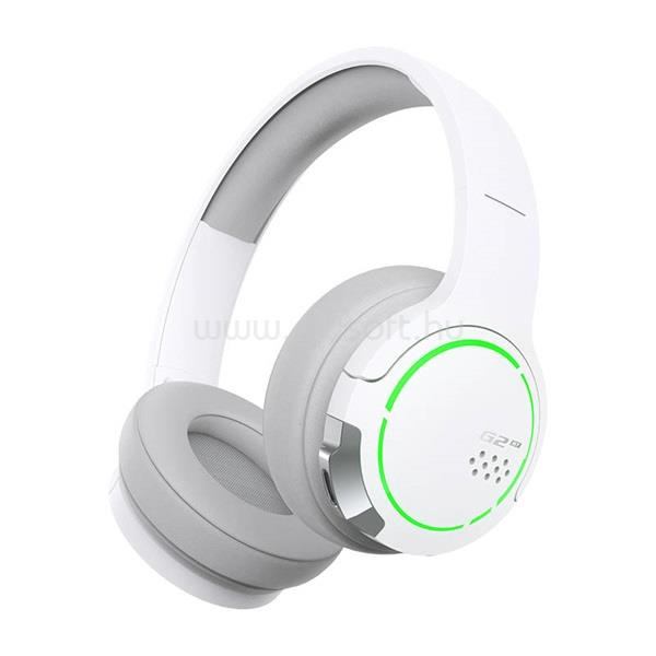 EDIFIER HECATE G2BT Bluetooth gamer fejhallgató (fehér)
