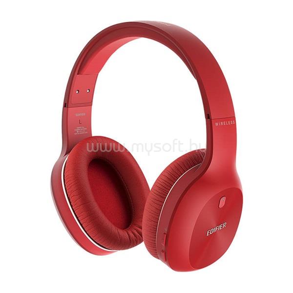 EDIFIER W800BT Plus aptX vezeték nélküli Bluetooth fejhallgató (piros)