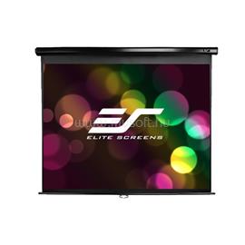 ELITESCREEN 106" (16:9) manuális fali vászon M106UWH (235 x 132 cm, Fekete váz) M106UWH small