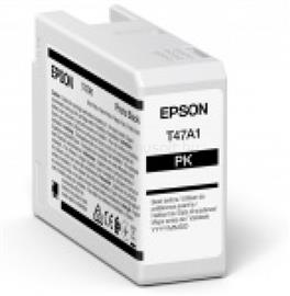 EPSON T47A1 Eredeti fotó fekete UltraChrome Pro tintapatron (50 ml) C13T47A100 small