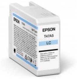 EPSON T47A5 Eredeti világos cián UltraChrome Pro tintapatron (50 ml) C13T47A500 small