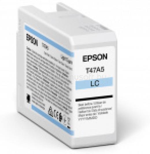 EPSON T47A5 Eredeti világos cián UltraChrome Pro tintapatron (50 ml)