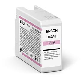 EPSON T47A6 Eredeti Vivid világos bíbor UltraChrome Pro tintapatron (50 ml) C13T47A60N small