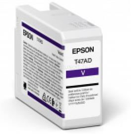 EPSON T47AD Eredeti ibolya UltraChrome Pro tintapatron (50 ml) C13T47AD00 small