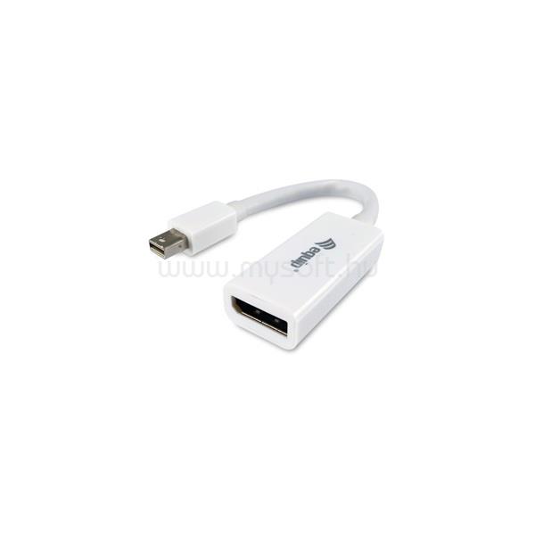 EQUIP Átalakító - 133440 (MiniDP - DisplayPort, apa/anya, fehér)