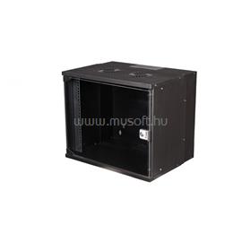 EQUIP Fali Rackszekrény - EWM-09-5440-B (19", 9U, 540x400mm, lapra szerelt, fekete) EQUIP_EWM-09-5440-B small