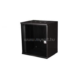 EQUIP Fali Rackszekrény - EWM-12-5440-B (19", 12U, 540x400mm, lapra szerelt, fekete) EQUIP_EWM-12-5440-B small