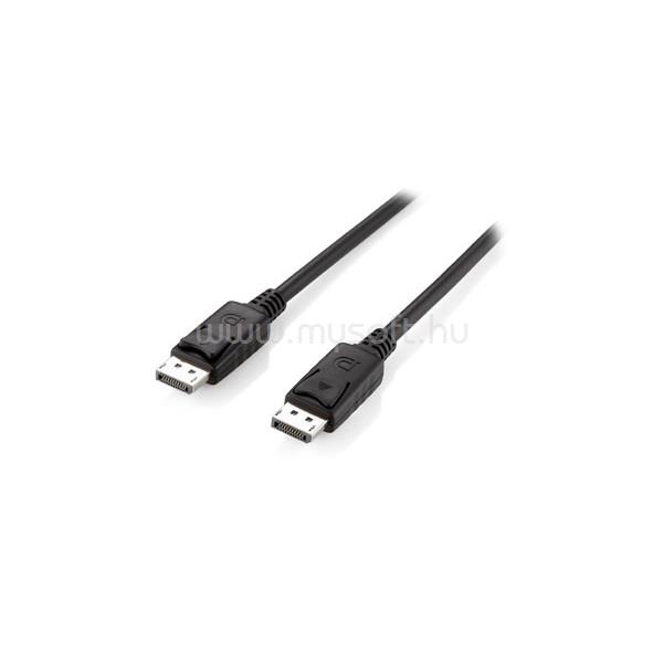 EQUIP Kábel - 119332 (DisplayPort1.2 kábel, 4K/30Hz, apa/apa, 2m)