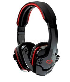 ESPERANZA Raven Gamer sztereó headset (fekete-piros) ESPERANZA_EGH310R small