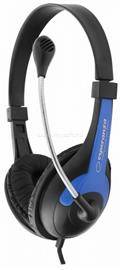 ESPERANZA Rooster vezetékes headset (fekete-kék) ESPERANZA_EH158B small