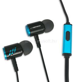ESPERANZA sztereó mikrofonos fülhallgató (fekete-kék) ESPERANZA_EH207KB small