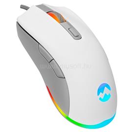 EVEREST SGM-L1 LUMOS RGB gamer vezetékes egér (fehér) EVEREST_35215 small