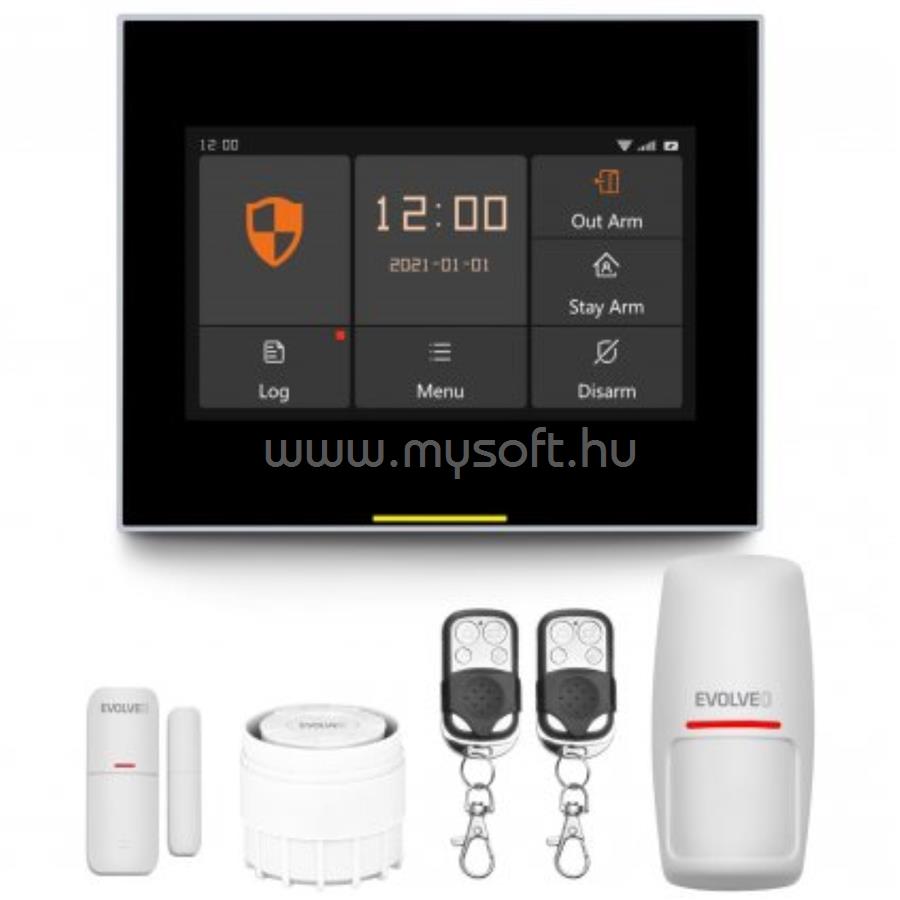 EVOLVEO Alarmex PRO smart vezeték nélküli WIFI/GSM riasztó rendszer