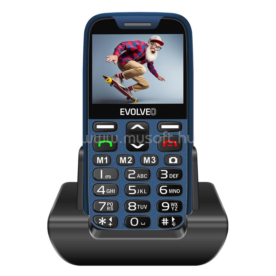 EVOLVEO EASYPHONE XR EP601 mobiltelefon (kék)