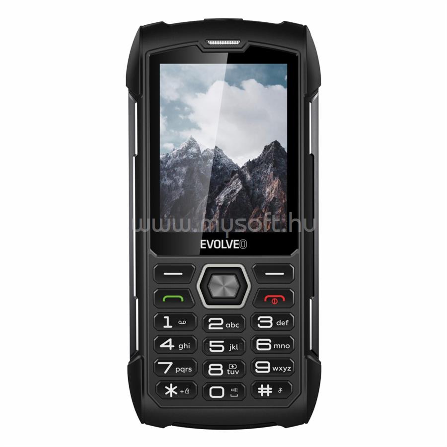 EVOLVEO STRONGPHONE H1 Dual-SIM mobiltelefon (fekete-szürke)