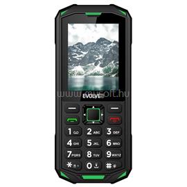 EVOLVEO Strongphone X5 Dual-SIM mobiltelefon (fekete/zöld) SGM_SGP-X5-GR small