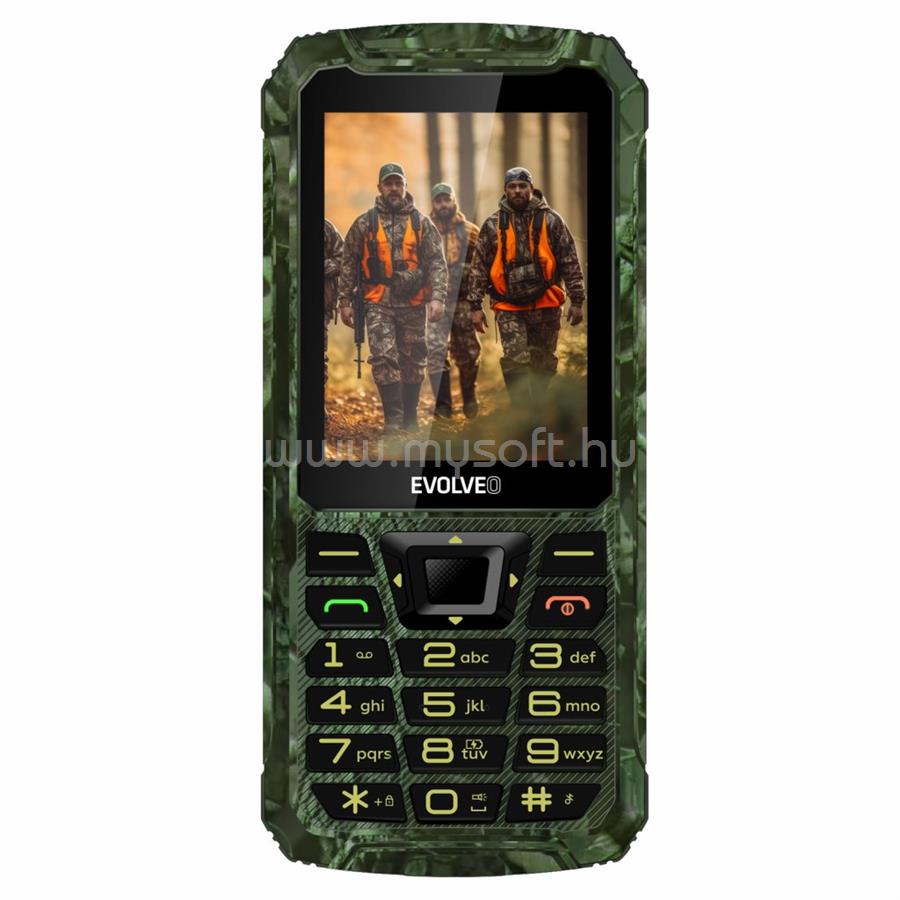 EVOLVEO STRONGPHONE Z6 Dual-SIM mobiltelefon (hunting camouflage)