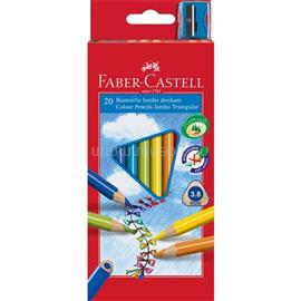 FABER-CASTELL Grip Junior háromszög alakú 20db-os vegyes színű színes ceruza FABER-CASTELL_P3033-1789 small