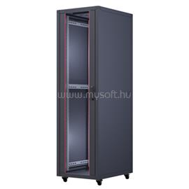 FORMRACK 12U Betaline 600x800 19" szabadon álló rack szekrény - RAL9005 fekete BETA-12U6080 small