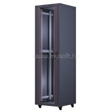 FORMRACK 16U Betaline 600x600 19" szabadon álló rack szekrény - RAL9005 fekete