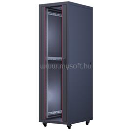 FORMRACK 16U Cosmoline 600x800 19" szabadon álló rack szekrény - RAL9005 fekete CSM-16U6080 small