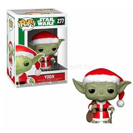 FUNKO POP! (277) Bobble Star Wars - Holiday Santa Yoda figura FU33885 small