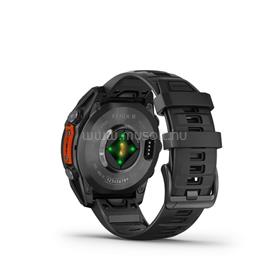 GARMIN fenix 8 47mm AMOLED okosóra fekete szilikon pánttal (sötétszürke) 010-02904-00 small