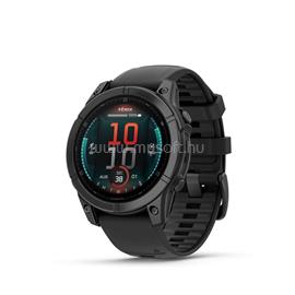 GARMIN fenix E AMOLED (47mm) szilikon pántos okosóra (fekete) 010-03025-01 small