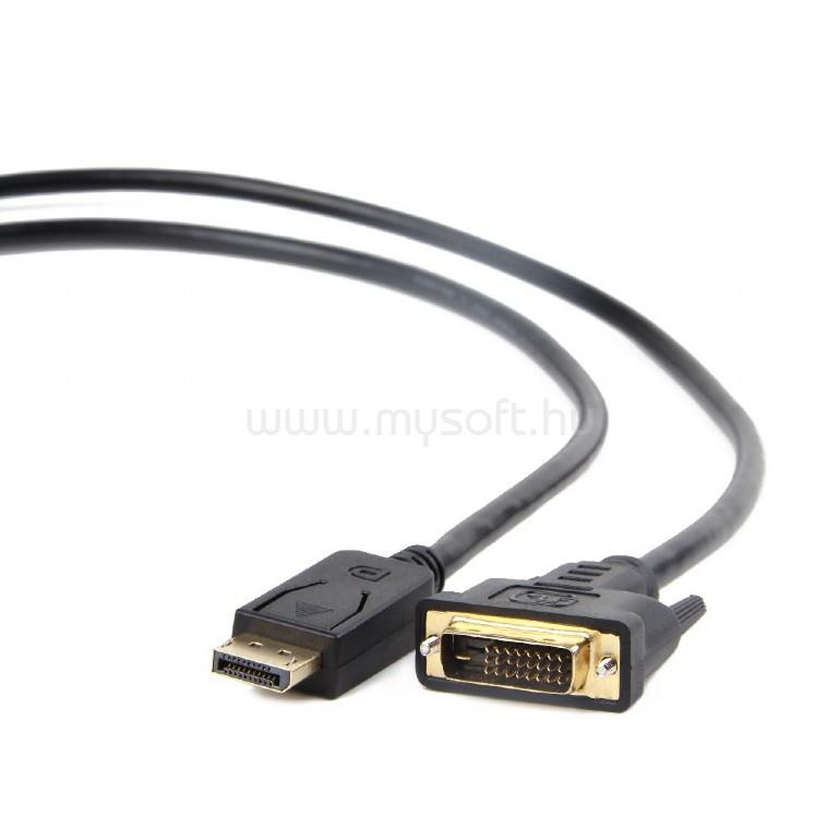 GEMBIRD CC-DPM-DVIM-1M Displayport/DVI-D 24+1 átalakÍtó kábel 1 m