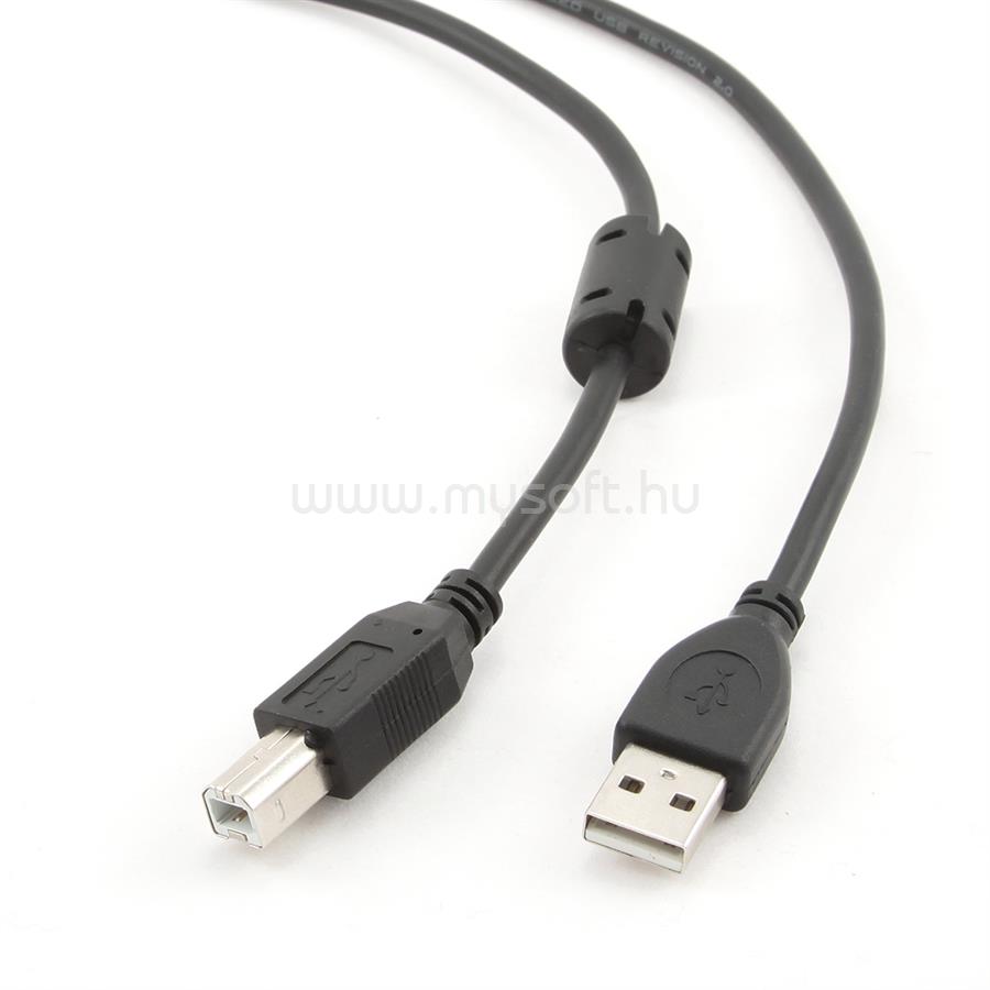 GEMBIRD CCF-USB2-AMBM-6 USB 2.0 A- B 1.8m cable with ferrite core