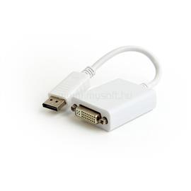 GEMBIRD DisplayPort 1.2 -> DVI-D Dual Link M/F adapter 0.1m fehér A-DPM-DVIF-03-W small