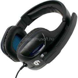 GEMBIRD GHS-04 vezetékes headset (fekete) GHS-04 small