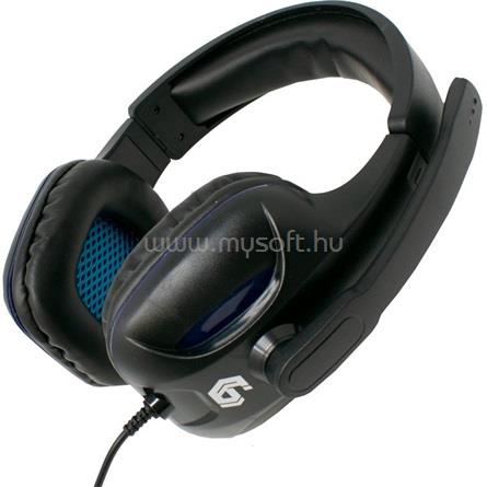 GEMBIRD GHS-04 vezetékes headset (fekete)