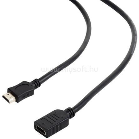 GEMBIRD HDMI 2.0 -> HDMI 2.0 M/F video kábel hosszabbító 3m fekete