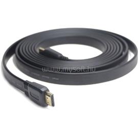 GEMBIRD HDMI 2.0 -> HDMI 2.0 M/M video kábel 1.8m fekete lapos CC-HDMI4F-6 small