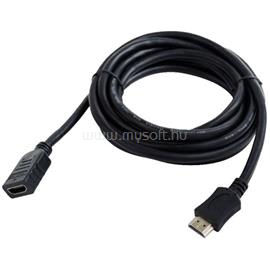 GEMBIRD HDMI 2.0 - HDMI 2.0 M/F video kábel hosszabbító 4.5m fekete CC-HDMI4X-15 small