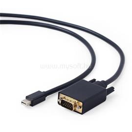 GEMBIRD Mini DisplayPort -> VGA M/M video jelkábel 1.8m fekete CC-mDPM-VGAM-6 small