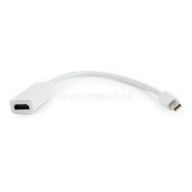 GEMBIRD Mini DisplayPort 1.2 -> HDMI M/F adapter 0.2m fehér A-MDPM-HDMIF-02-W small