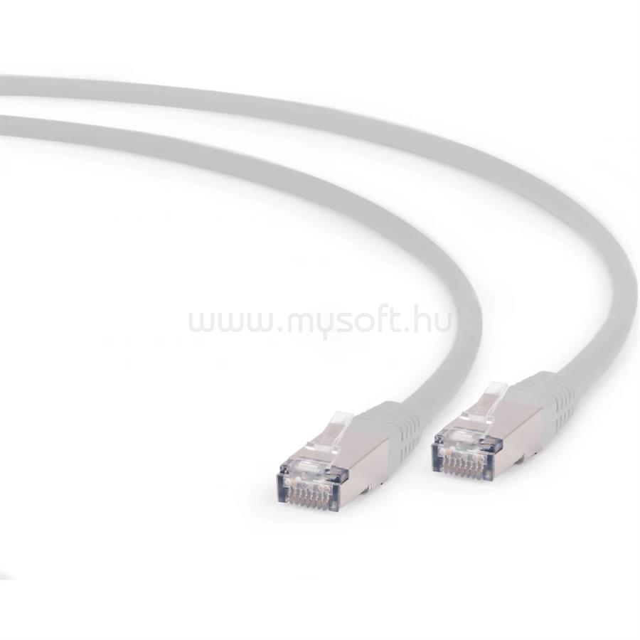 GEMBIRD PP6A-LSZHCU-15M patch cord RJ45 cat. 6A SFTP LSZH 15m gray