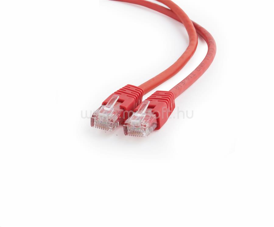 GEMBIRD PP6U-3M/R UTP Cat6 Patch cord 3m red