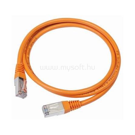 GEMBIRD RJ45 CAT5e UTP M/M adatkábel 0.5m narancssárga