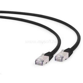 GEMBIRD RJ45 CAT6A FTP M/M adatkábel 0.25m fekete LSZH PP6A-LSZHCU-BK-0.25M small