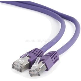 GEMBIRD RJ45 CAT6A S/FTP - RJ45 CAT6A S/FTP M/M adatkábel 0.5m lila LSZH PP6A-LSZHCU-V-0.5M small