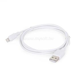 GEMBIRD USB-A 2.0 -> Lightning M/M adatkábel 1m fehér CC-USB2-AMLM-W-1M small