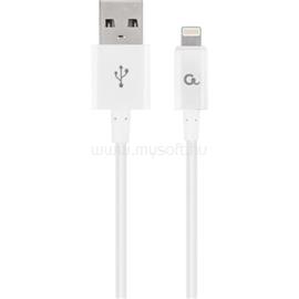 GEMBIRD USB-A 2.0 -> Lightning M/M adatkábel 2m fehér CC-USB2P-AMLM-2M-W small