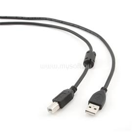 GEMBIRD USB-A 2.0 -> USB-B 2.0 M/M adatkábel 4.5m fekete CCP-USB2-AMBM-15 small