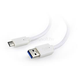 GEMBIRD USB-C -> USB-A 3.0 M/M adatkábel 0.1m fehér CCP-USB3-AMCM-W-0.1M small