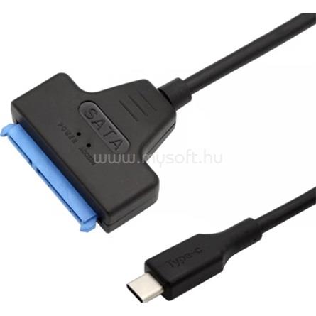 GEMBIRD USB-C 3.1 Gen1 -> SATA M/F adapter 0.2m fekete