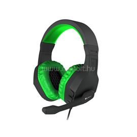 GENESIS Argon 200 2.0 gamer headset (zöld-fekete) NSG-0903 small
