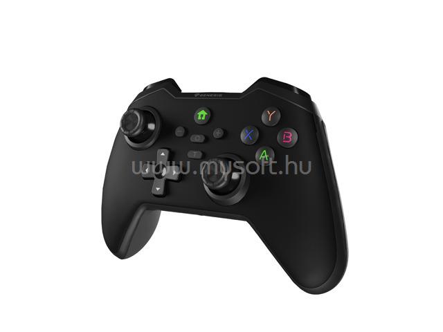 GENESIS Mangan 400 wireless játékvezérlő PC/SWITCH/MOBIL (fekete)